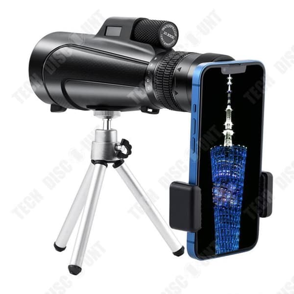 TD® 12x Zoom Outdoor Monocular Kikare kan ta bilder med HD-mobiltelefon