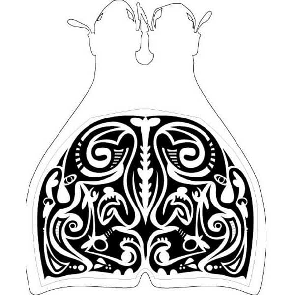 So Dive Monofin Maori Vit,Svart EU 44-48