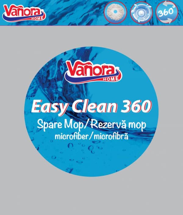 REZERVA MOP ROTATIV 360, SET CURATENIE