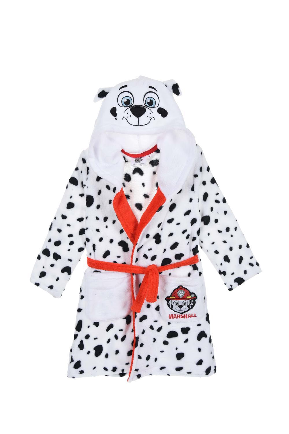 Paw Patrol Coral fleece Badekåpe - White