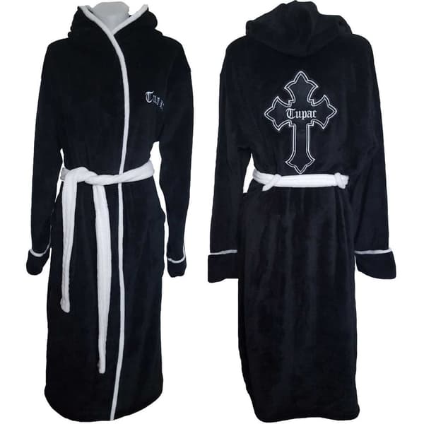 Tupac Unisex Bathrobe: Cross (Medium - Large)