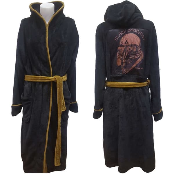 Black Sabbath Unisex Bathrobe: Us Tour 78 Avengers (Small - Medium)