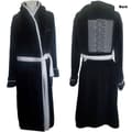 Miniatyrbild 1 av 3: Joy Division Unisex Bathrobe: Unknown Pleasures (Small - Medium)
