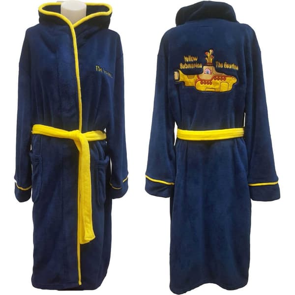 The Beatles Unisex Bathrobe: Yellow Submarine (Small - Medium)