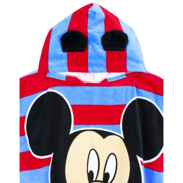 Disney Childrens/Kids 3D Ears Mickey Mouse Hooded Towel