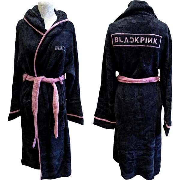 BlackPink Unisex Bathrobe: Logo (Medium - Large)
