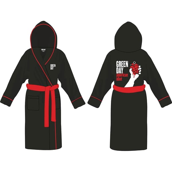 Green Day Unisex Bathrobe: American Idiot (Small - Medium)
