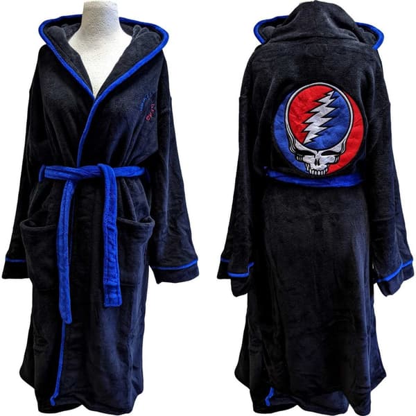 Grateful Dead Unisex Bathrobe: Steal Your Face (Small - Medium)