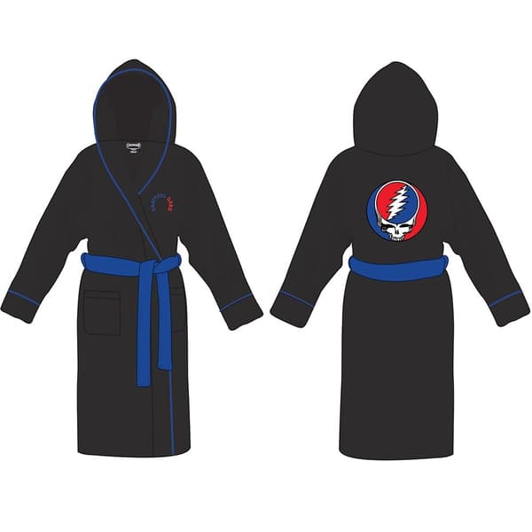 Grateful Dead Unisex Bathrobe: Steal Your Face (Small - Medium)