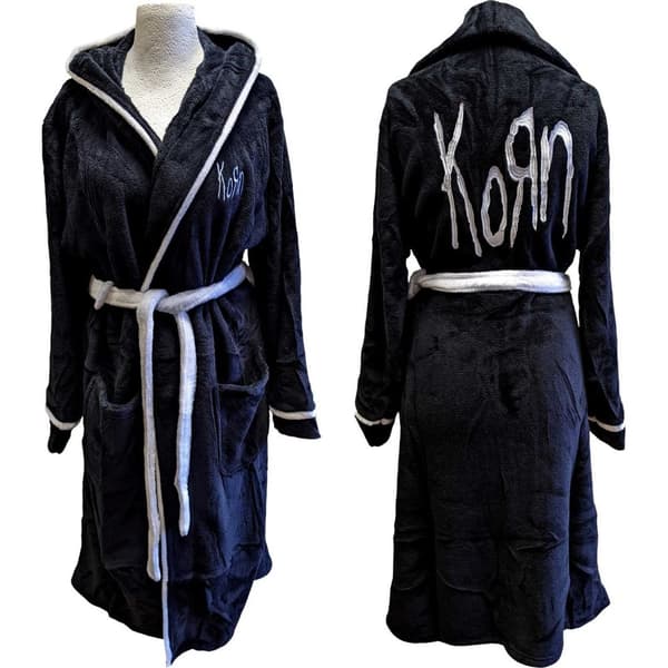 Korn Unisex Bathrobe: Logo (Small - Medium)