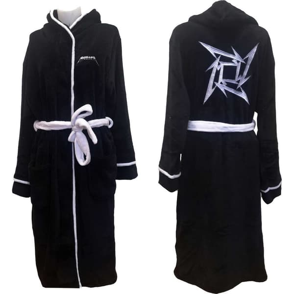 Metallica Unisex Bathrobe: Load/Reload Star (Medium - Large)