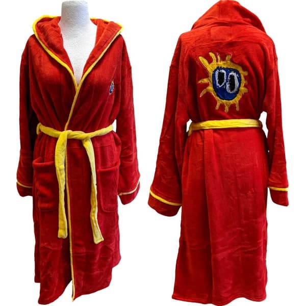 Primal Scream Unisex Bathrobe: Screamadelica (Small - Medium)