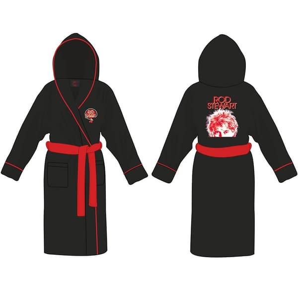 Rod Stewart Unisex Bathrobe: Cherries Logo (Small - Medium)