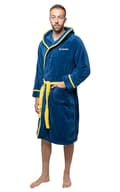 Miniatyrbild 1 av 4: The Beatles Bathrobe Yellow Submarine Logo Official Mens Navy Blue Unisex