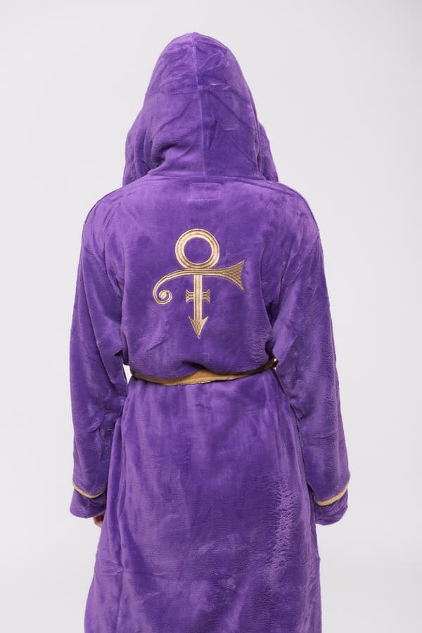 Prince Bathrobe Symbol Logo Official Purple super soft fleece Unisex