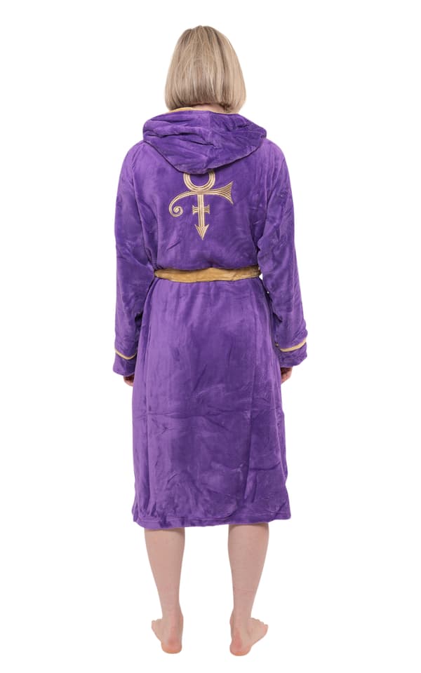 Prince Bathrobe Symbol Logo Official Purple super soft fleece Unisex