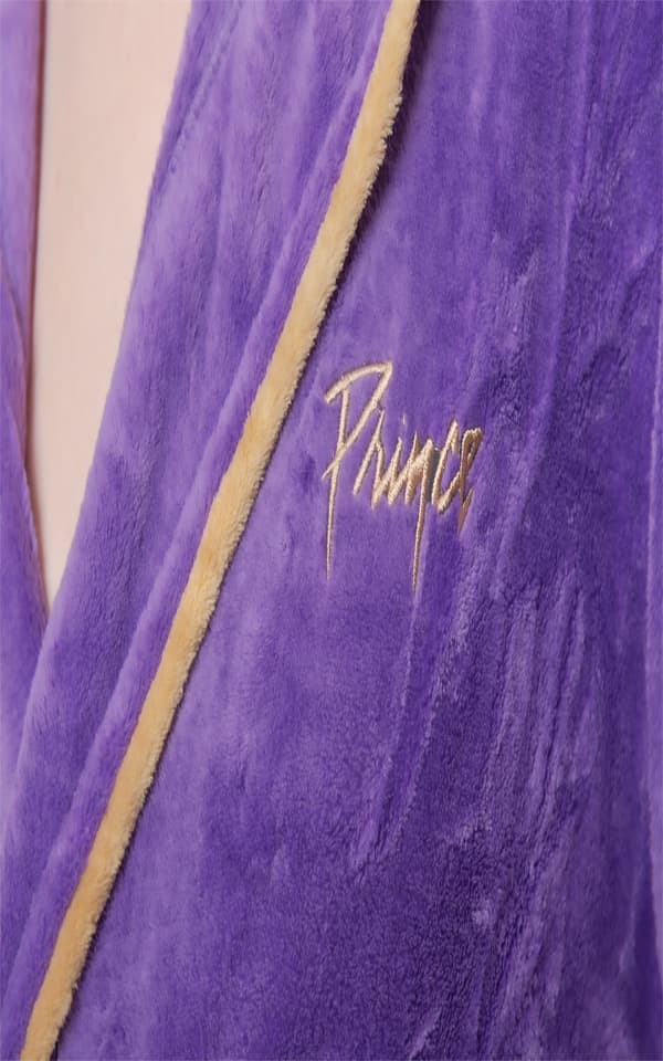 Prince Bathrobe Symbol Logo Official Purple super soft fleece Unisex