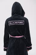 Miniatyrbild 2 av 4: BlackPink Bathrobe Band Logo Official Longsleeve Black Unisex