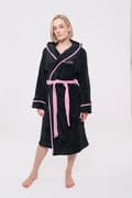 Miniatyrbild 1 av 4: BlackPink Bathrobe Band Logo Official Longsleeve Black Unisex