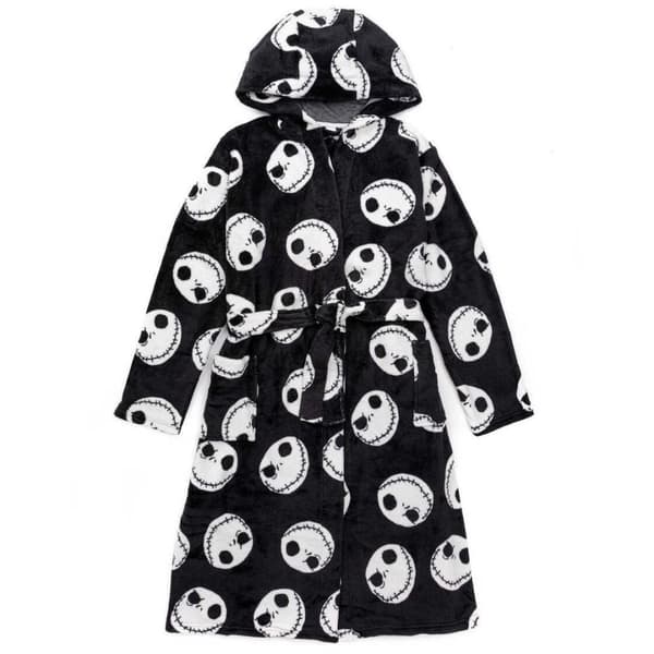 Nightmare Before Christmas Womens/Ladies Dressing Gown Black/White L