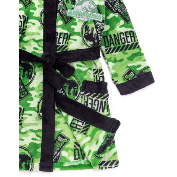 Jurassic World Boys Camo Robe