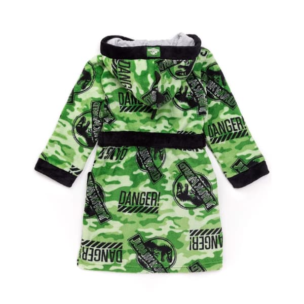 Jurassic World Boys Camo Robe