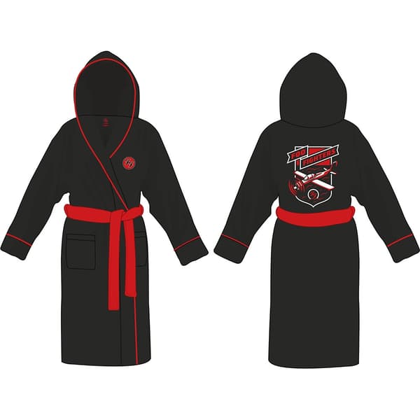 Foo Fighters Unisex Bathrobe: FF Logo  (Small - Medium)