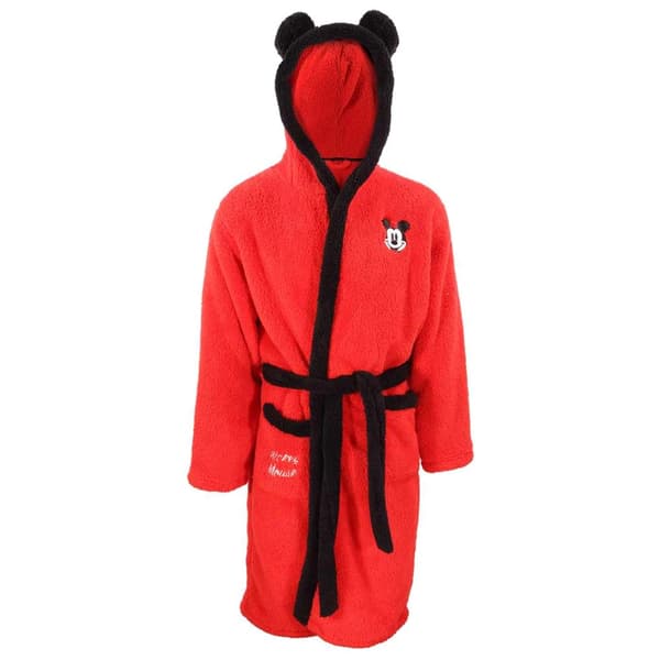 Disney Unisex Adult Mickey Mouse Logo Dressing Gown