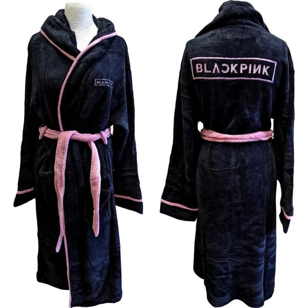 BlackPink Unisex morgenkåbe med logo til voksne