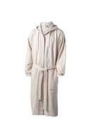 Miniatyrbilde 1 av 2: Kosta Linnewäfveri Badekåpe College, Beige, L/XL