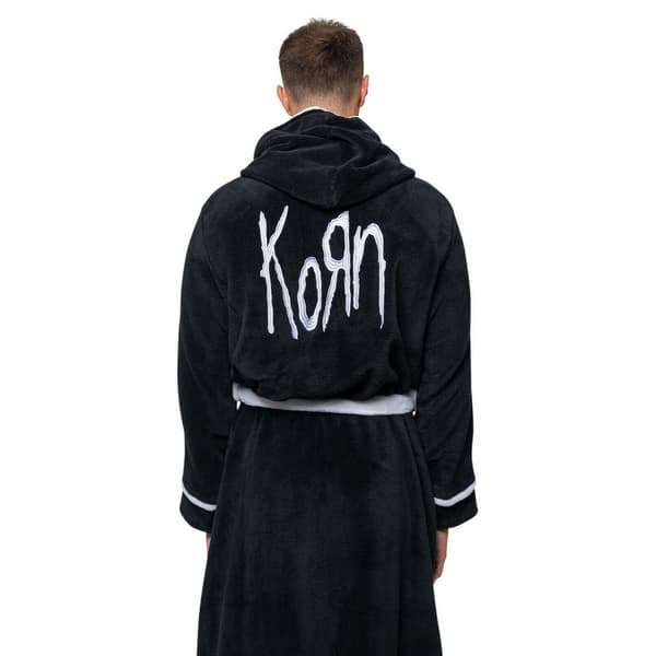 Korn Unisex Adult Logo Robe