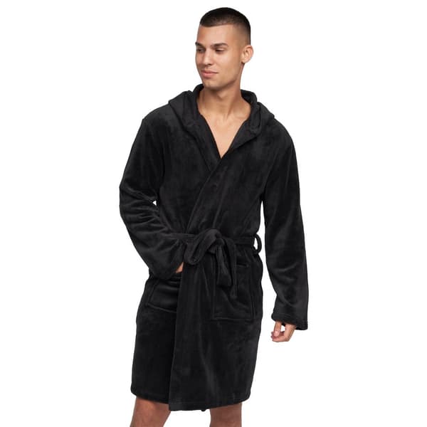 Crosshatch Mens Backdraw Hooded Robe
