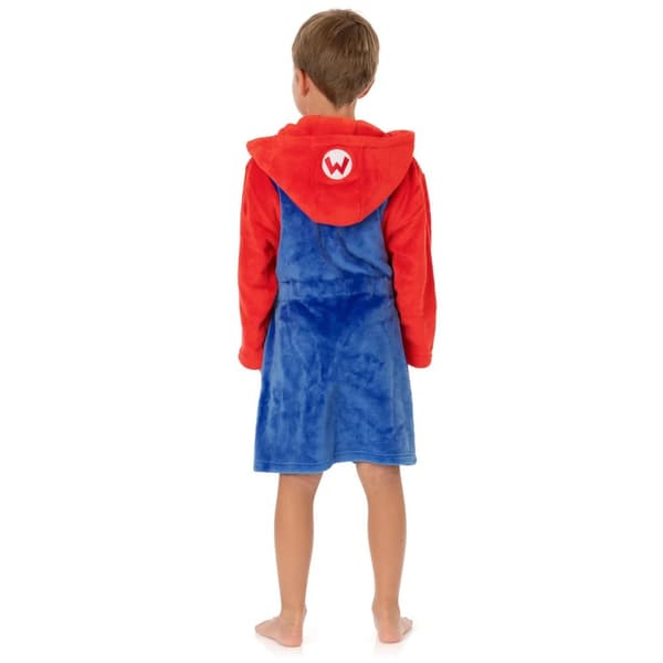 Super Mario Childrens/Kids Costume Dressing Gown