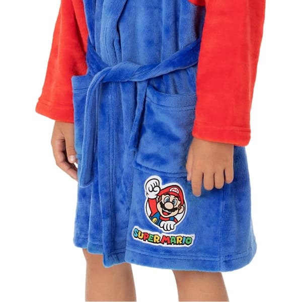 Super Mario Childrens/Kids Costume Dressing Gown