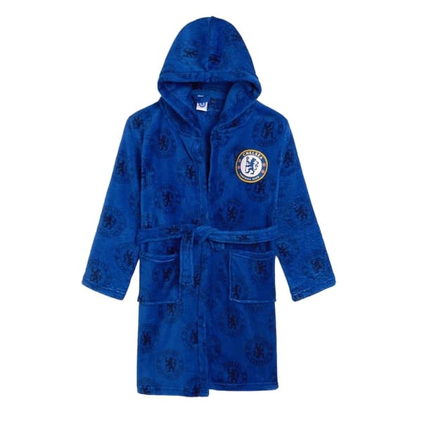 Chelsea FC Unisex Adult Robe Blue XL