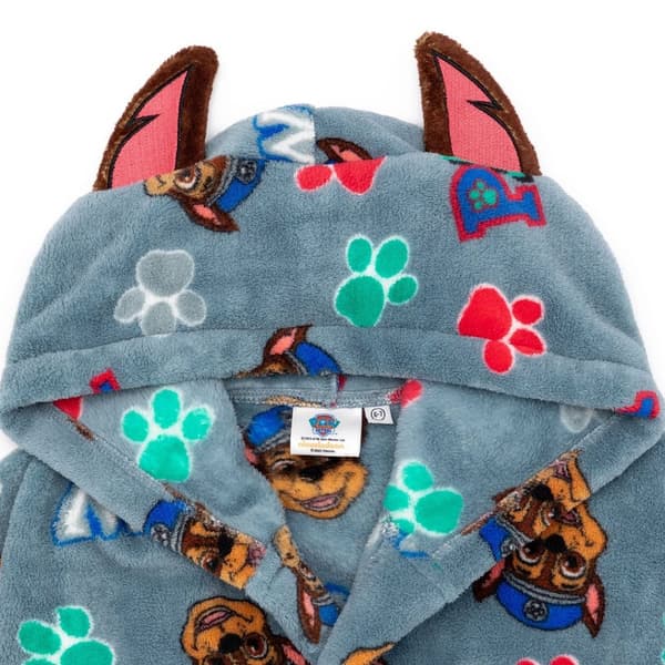 Paw Patrol Barn/Kids Fleece morgonrock med huva