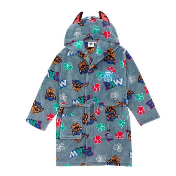 Paw Patrol Barn/Kids Fleece morgonrock med huva