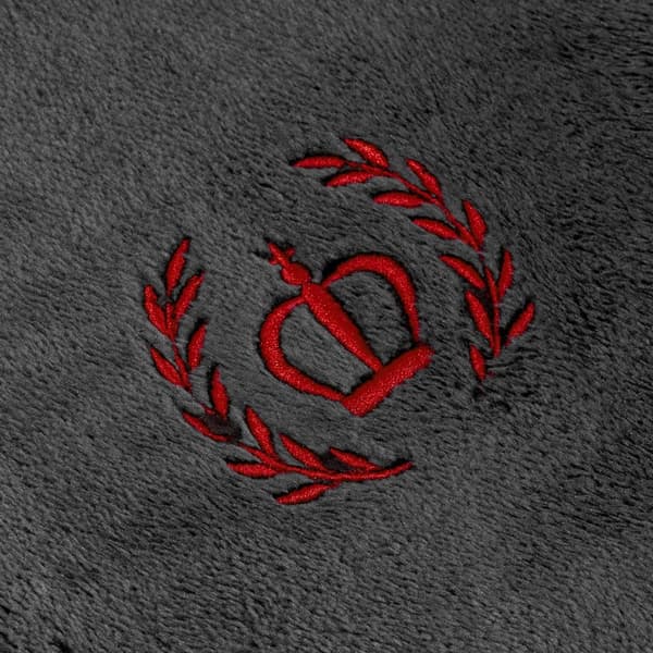 DAMEMORGENKÅBE ROGER GREY RED XL
