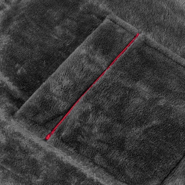 DAMEMORGENKÅBE ROGER GREY RED XL