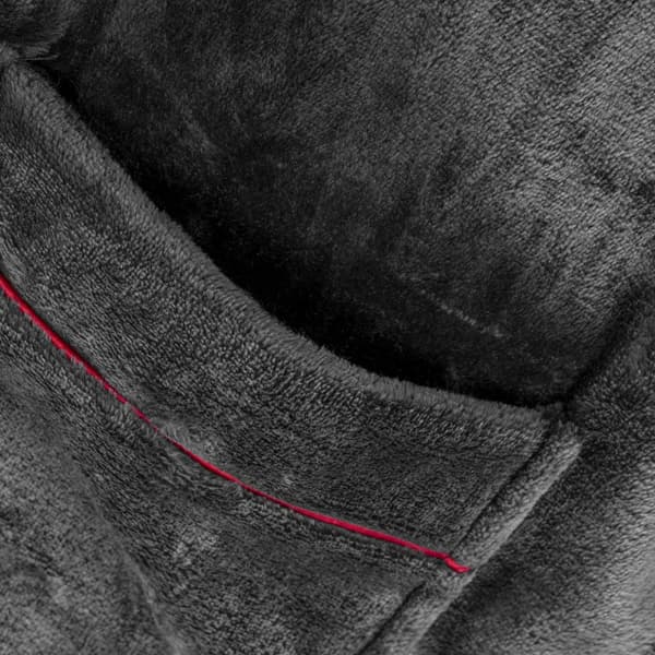 DAMEMORGENKÅBE ROGER GREY RED XL