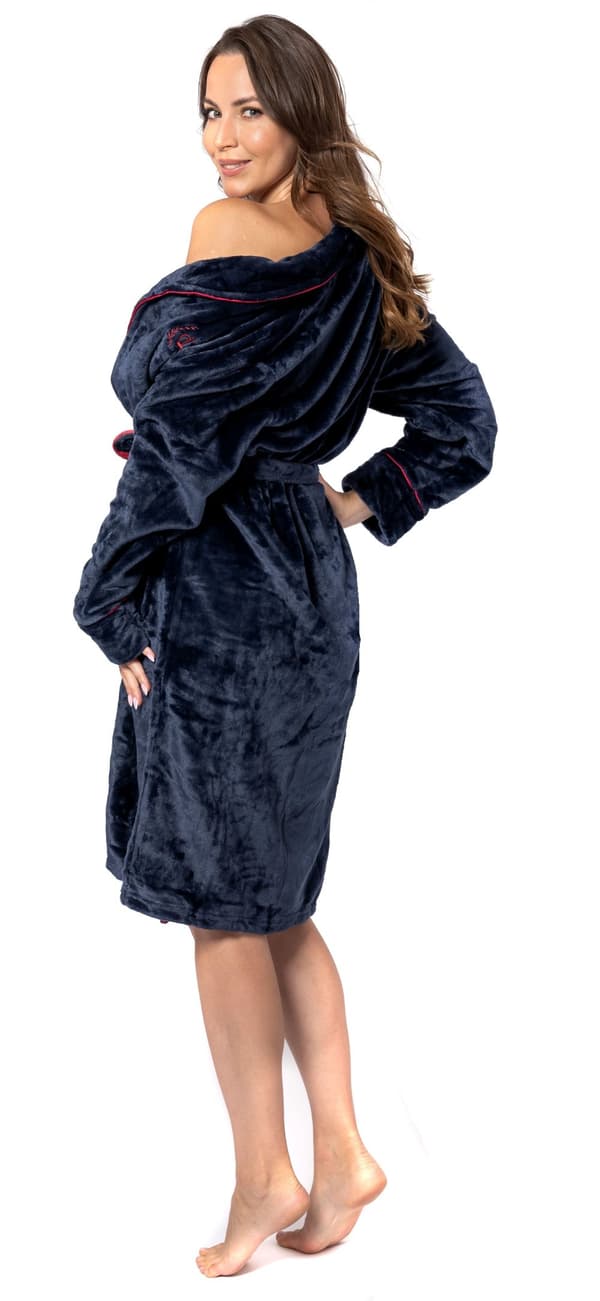 NAISTEN AAMUTAKKI ROGER NAVY RED XL