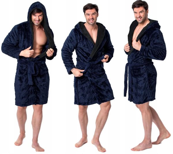 HERRE KIMONO JORDAN NAVY/BLACK str. L