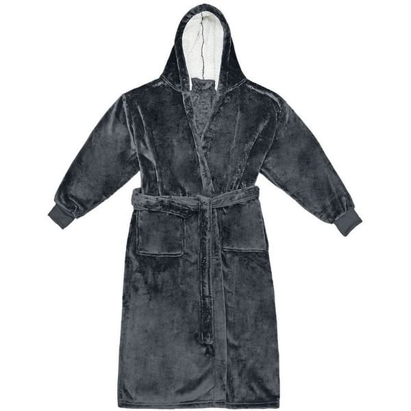 Brand Lab Unisex Adult Hooded Cuffed Robe