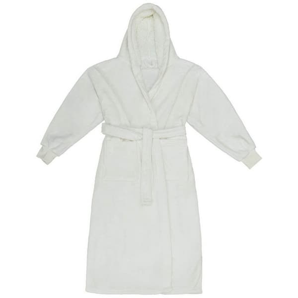 Brand Lab Unisex Adult Hooded Cuffed Robe