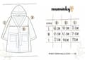 Pikkukuva 3 / 6: Lasten kylpytakki hupulla | Sininen 110116 (M)