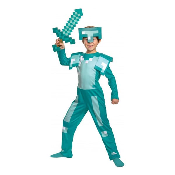 Minecraft Armor Barn Karnevalskostyme