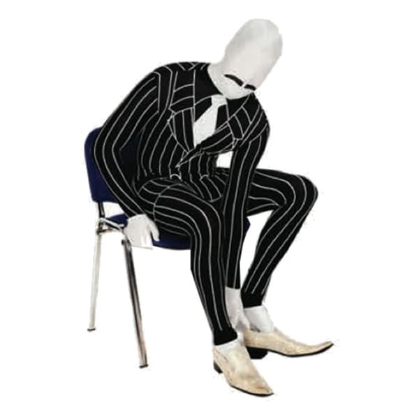 Morphsuit Gangster Maskeraddräkt MaskeradkläderHalloween