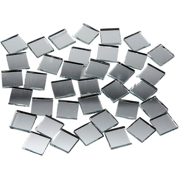 Spegelmosaik 10x10 mm Blank 500 st