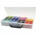 Miniatyrbild 3 av 5: Minimosaik - stl. 5 x 5 mm - stl. 10 x 10 mm - Inkl. Sortimentsask - 32 x 25 g