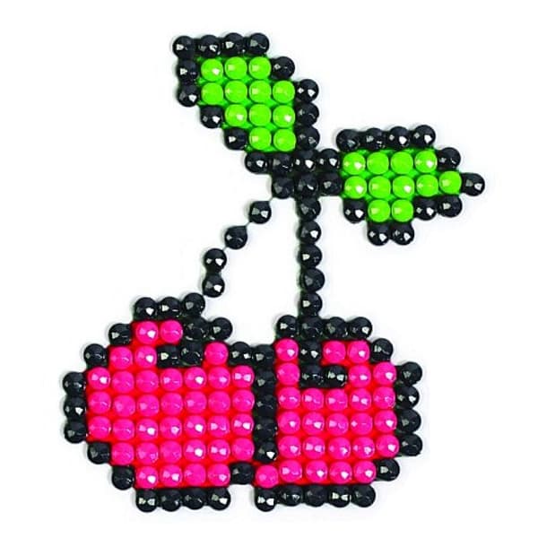 Kreativset - Körsbär - Diamond Mosaic Stickers Kit - Diamanter - Blandat - 14 år och uppåt